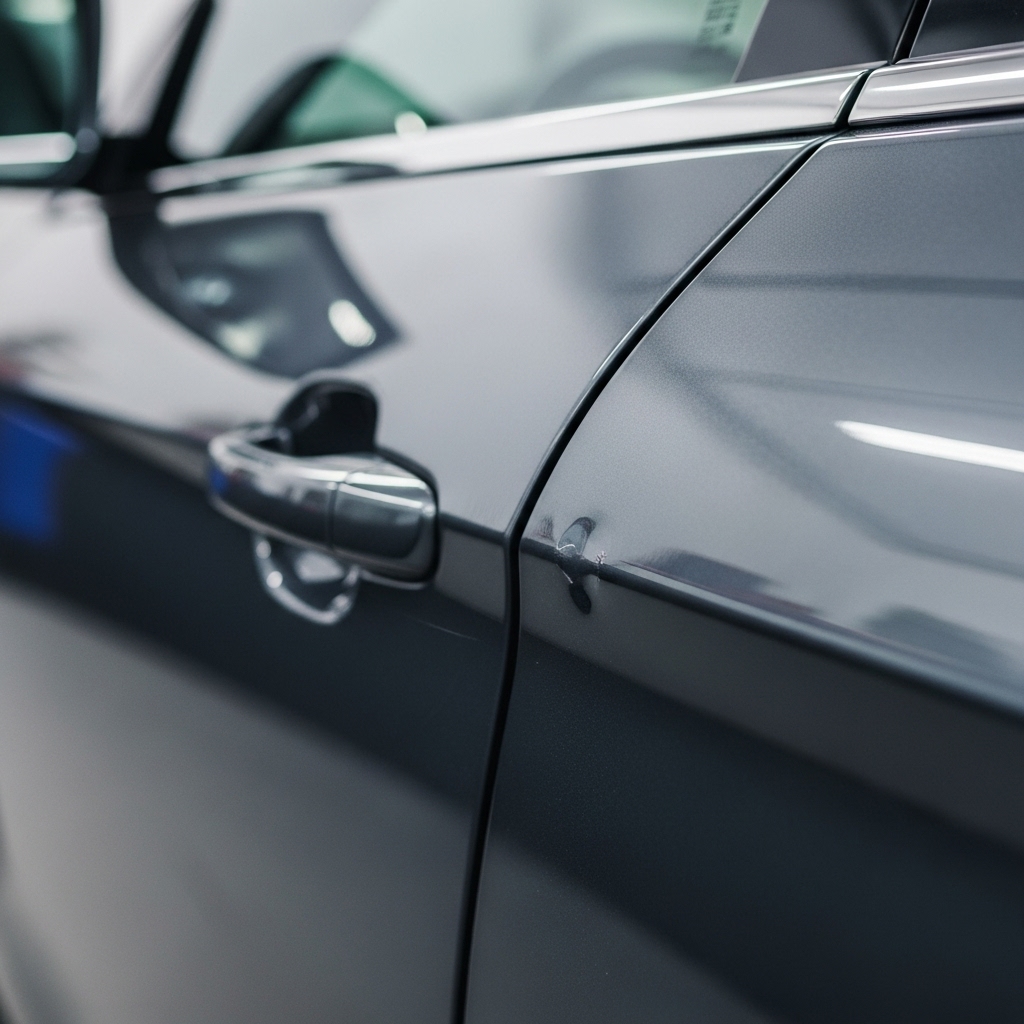 Door ding and parking lot damage repair